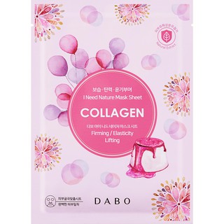Bộ 10 miếng đắp mặt nạ tinh chất collagen cao cấp hàn quốc – dabo i need nature collagen