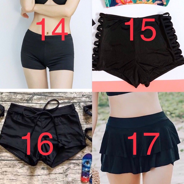 Quần bơi Quần Bơi Nữ Bikini Nữ Mẫu1-12(Bán Sỉ) Bán Lẻ Cam Kết Giá Rẻ Toàn Quốc