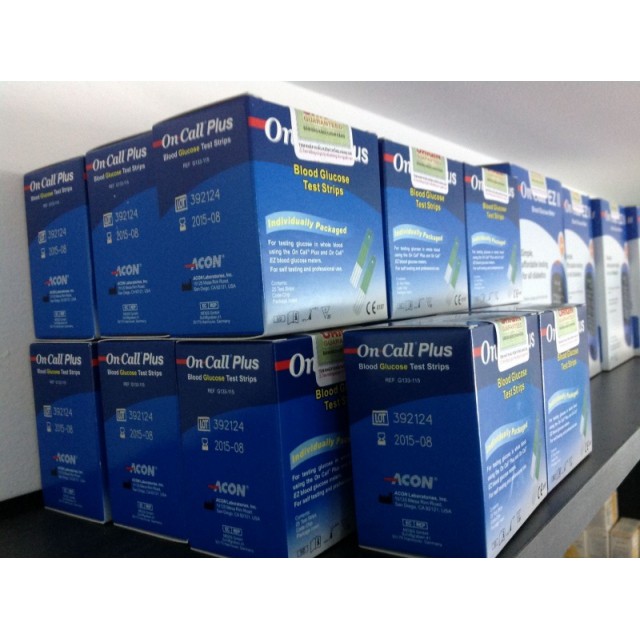 Que thử đường huyết On call Plus