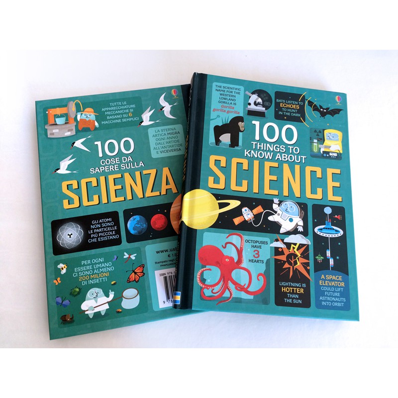 Sách Usborne 100 Things To Know About Science 9.99 - 100 điều lý thú về khoa học