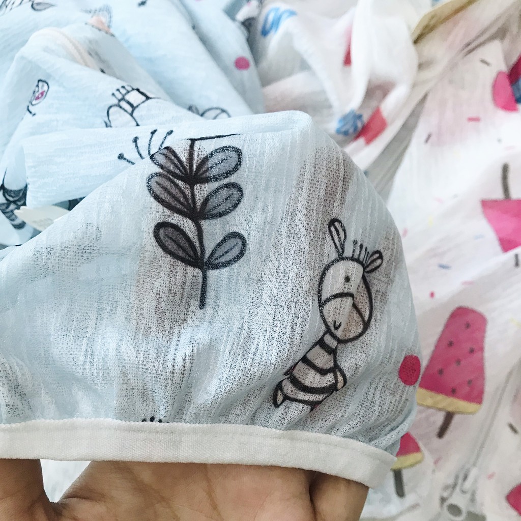 Áo chống nắng  vải cotton sợi tre chống UV cho bé, hàng loại 1