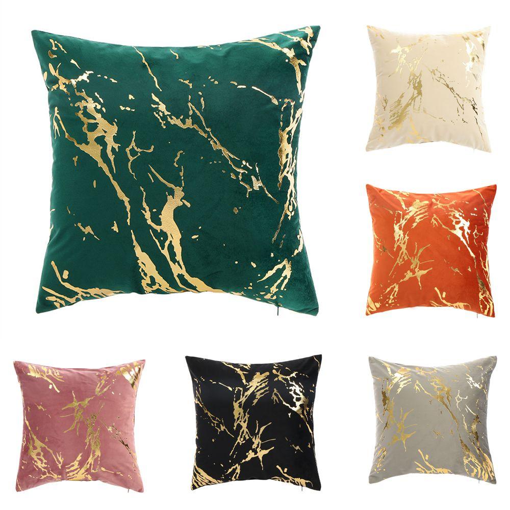 Áo Gối Sofa WTTLE Nhà|Vỏ Gối Họa Tiết Cẩm Thạch Thời Trang