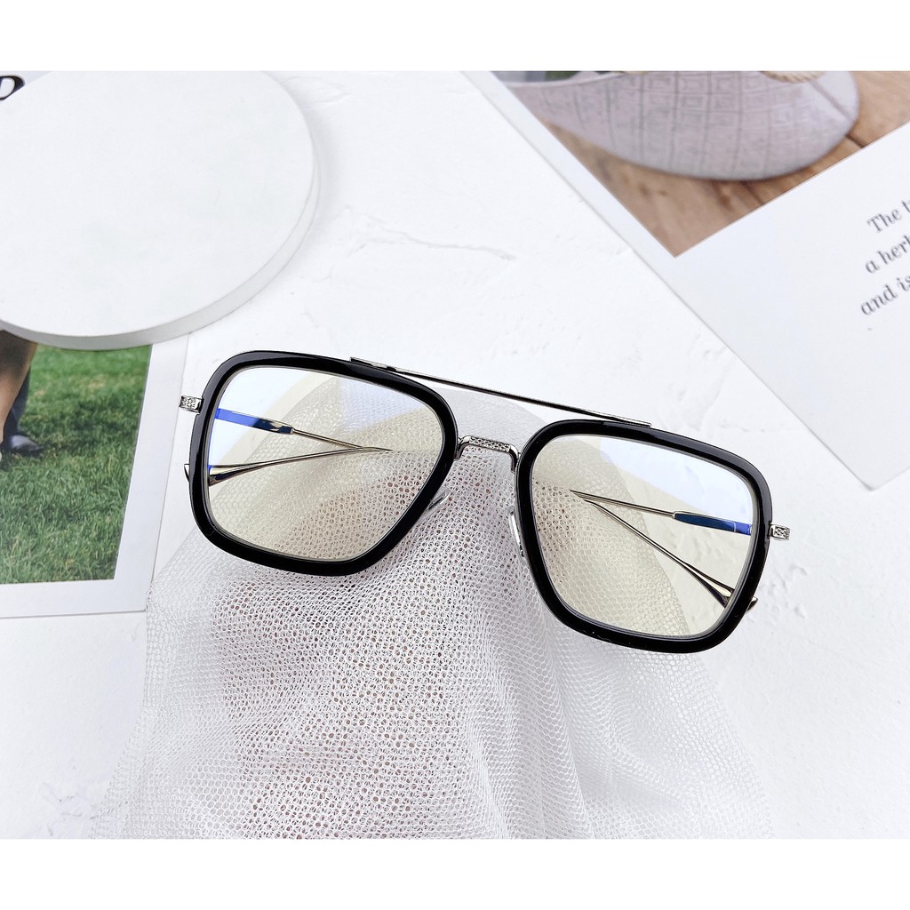 Kính Mát Gọng Vuông Chống Ánh Sáng Xanh Hình Người Nhện Thời Trang Âu Mỹ Cổ Điển Jz31394 | BigBuy360 - bigbuy360.vn