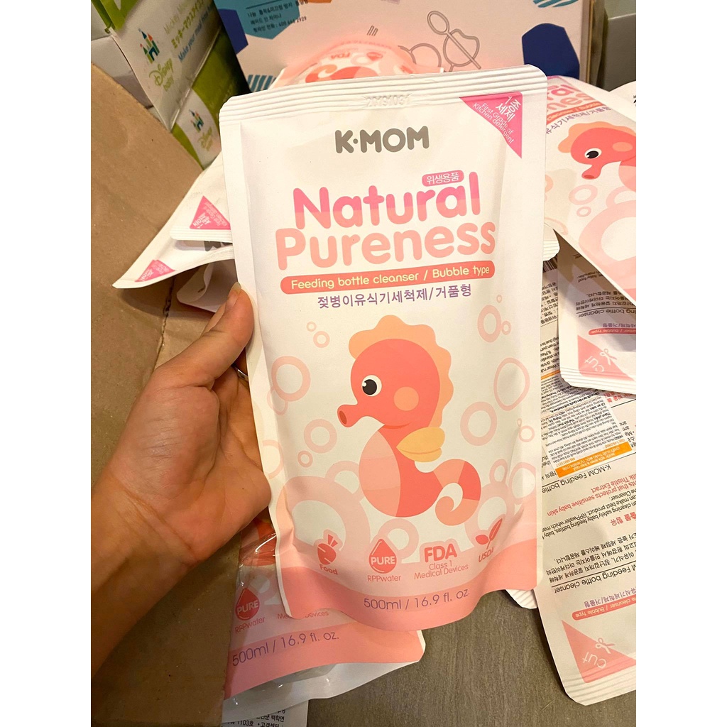 Nước rửa bình và rau quả K-mom