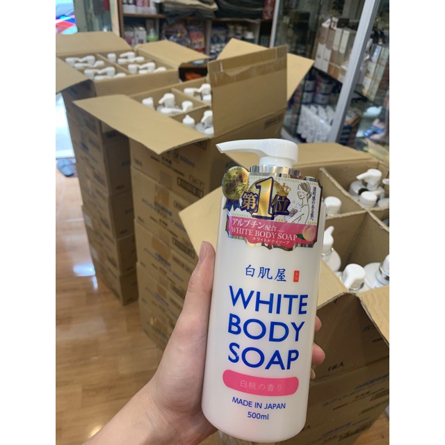 Sữa Tắm Toàn Thân White Body Soap 500ml [HangNhat]