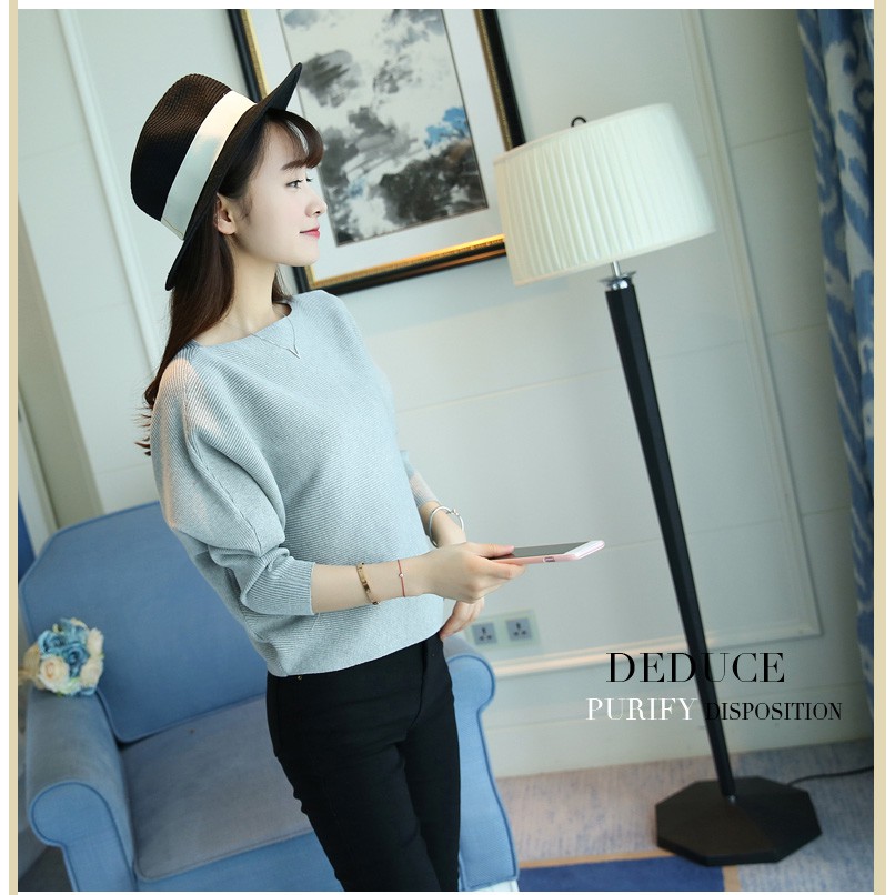 Áo len cánh dơi freesize