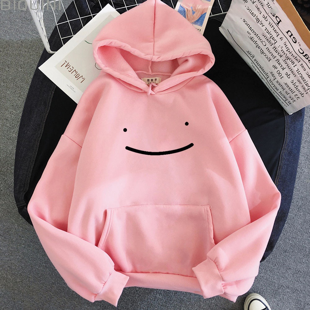 Áo Hoodie In Hình Mặt Cười Thời Trang Unisex