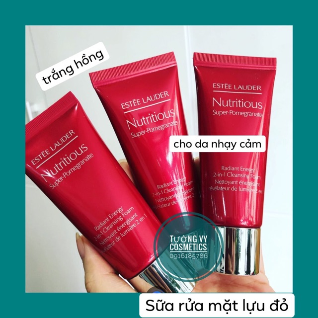 Sữa rửa mặt lựu Estee Lauder Nutritious