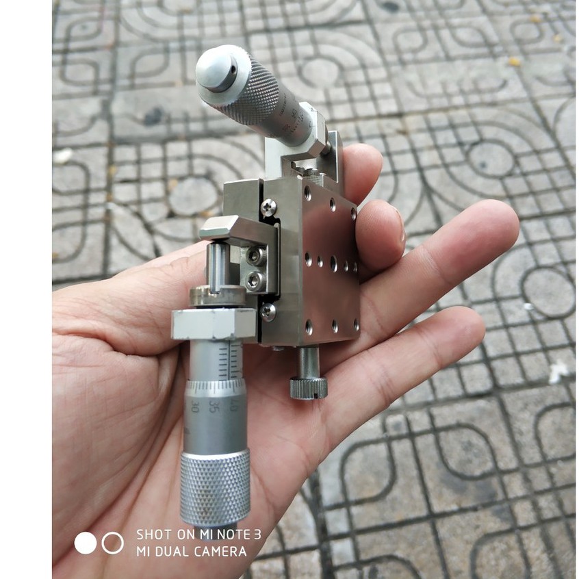 Tinh chỉnh 2 trục tháo máy