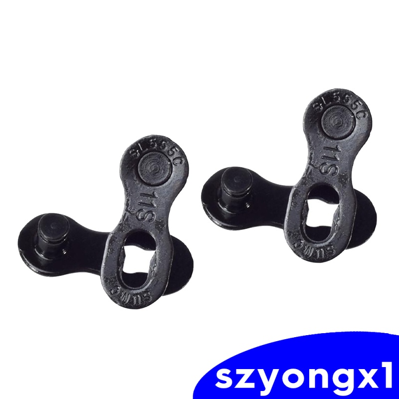 Best sale！ 2Pair 9/10/11/12Speed Bicycle Bike Master Chain Link Joint 9 Speed Colorful