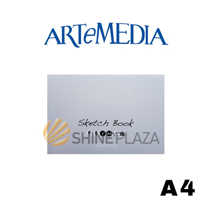 Artemedia Sketchbook Sketch Drawing Book A4 150gsm - Giấy vẽ & phác thảo Artemedia 150 gsm