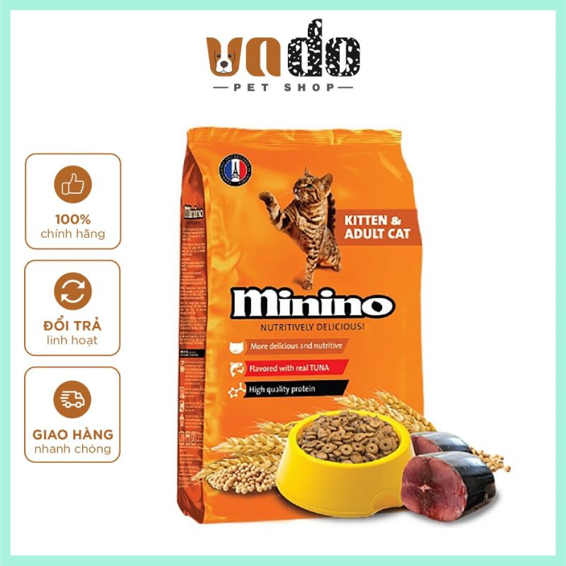 Minino 1.3kg - Thức ăn cho mèo mọi lứa tuổi