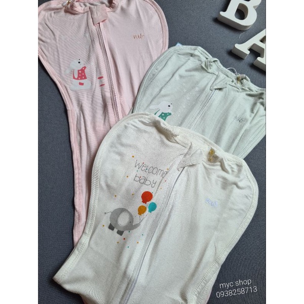 (0-6M) Chũn nhộng ngủ sơ sinh cho bé Nature Wear NW208 (katydang)