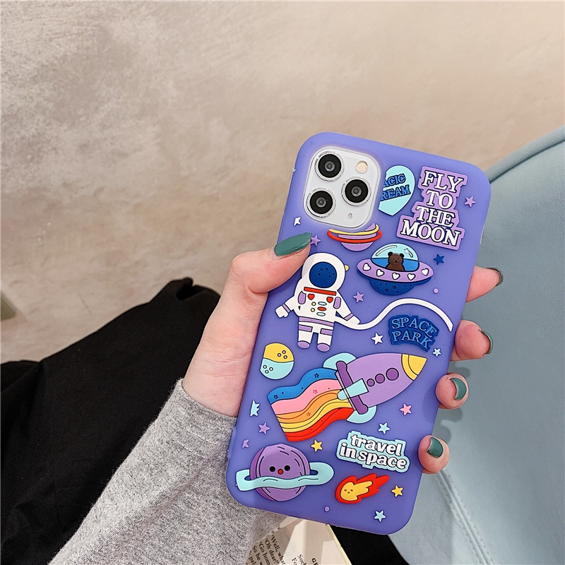 Ốp Điện Thoại Silicon Bảo Vệ Cho Iphone 12 11pro Max Xs I8Plus I7 Xr Se2 Silicone | BigBuy360 - bigbuy360.vn