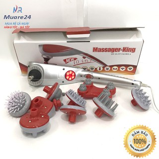 Máy massage hồng ngoại 10 đầu King Massager Bảo hành 12 tháng
