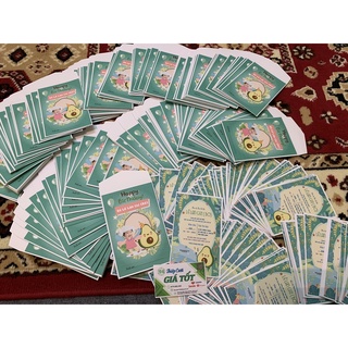 ❤️[ Rẻ Nhất Shopee] Thiệp Thôi Nôi trái bơ