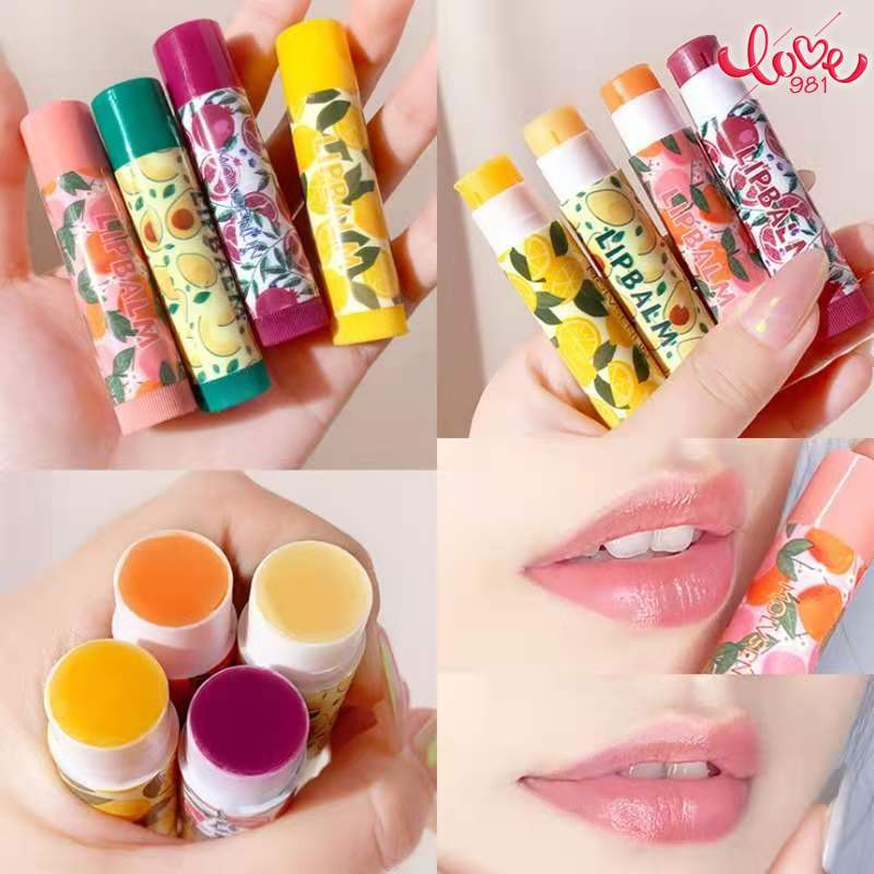 ﹍[Hàng mới về] Son dưỡng môi giữ ẩm chống khô chất lượng cao tiện dụng
