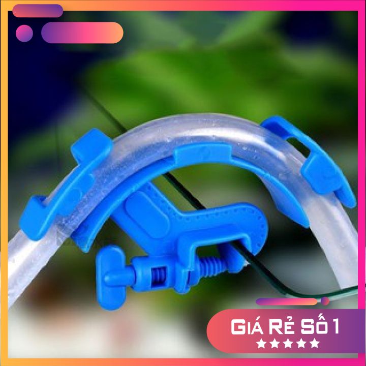 Kẹp giữ ống dây thay nước bể cá - Kẹp chống gập cho dây thay nước