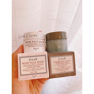 Mặt nạ ĐẤT SÉT, HOA HỒNG Fresh 15ml