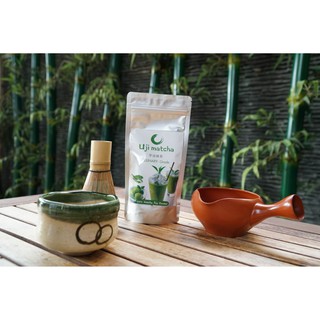 Bột Matcha Uji Nhật Bản (Gói 100g Tiện Lợi) - Bột Pha Trà Sữa Thơm Ngon Cao Cấp
