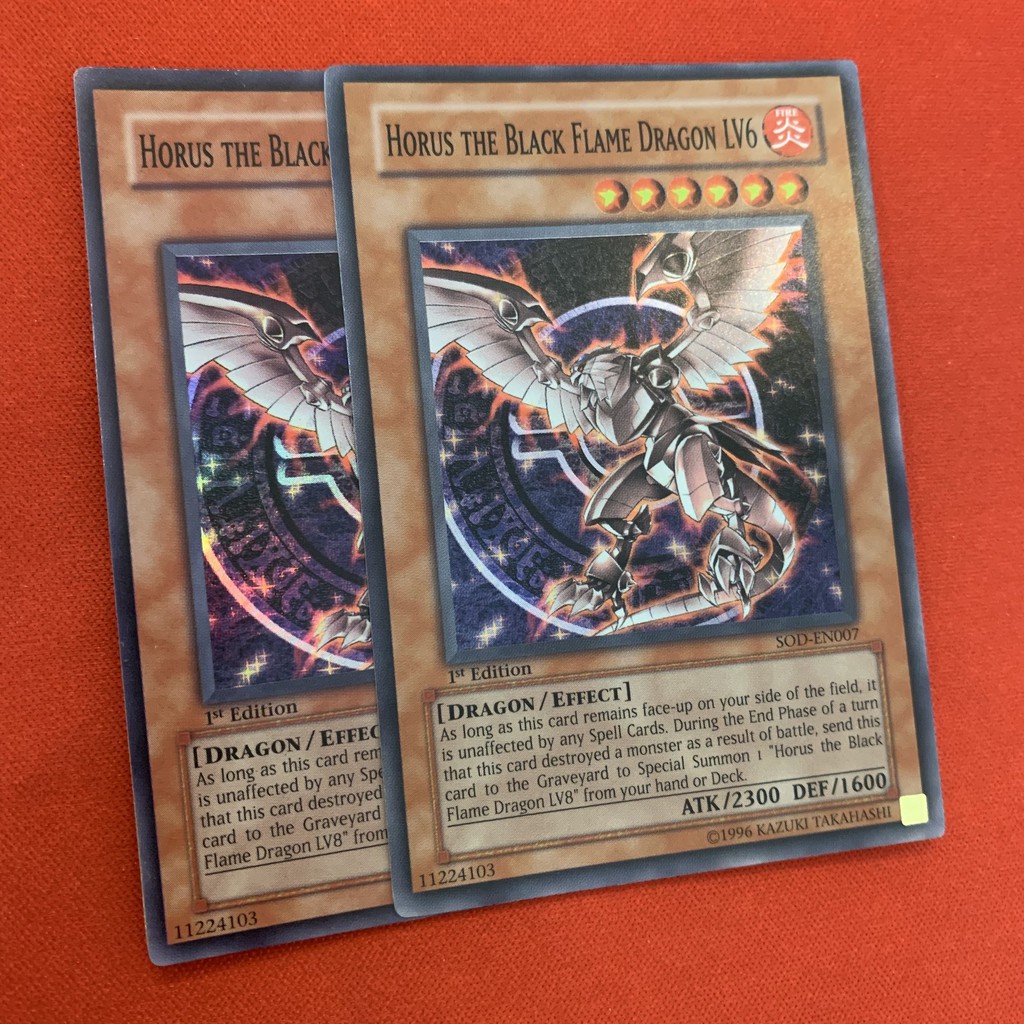 [EN][Thẻ Bài Yugioh Chính Hãng] Horus the Black Flame Dragon LV6