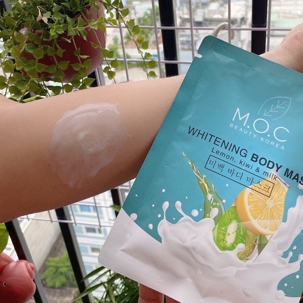 Ủ Tắm Trắng Body Mộc ( Lemon, kiwi, Milk) - M.O.C KOREA