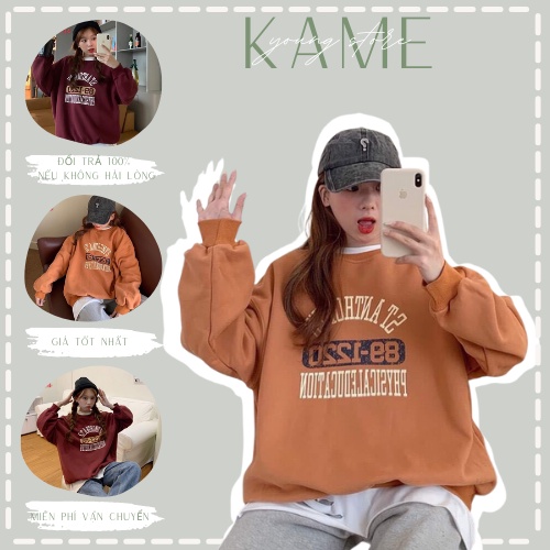 Áo Nỉ Dài Tay In Số 89 Kame Young Store