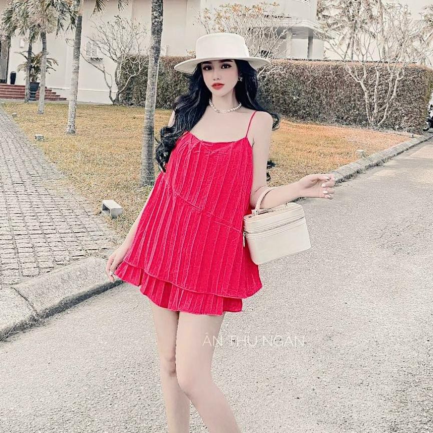 Set đồ nữ cá tính, set váy liền thân đi chơi sang chảnh mùa hè đẹp 8A00106 THVVN