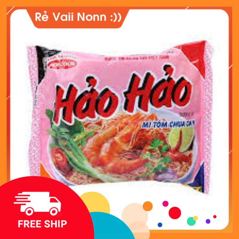 Mì Hảo Hảo hương vị tôm chua cay - thùng 30 gói