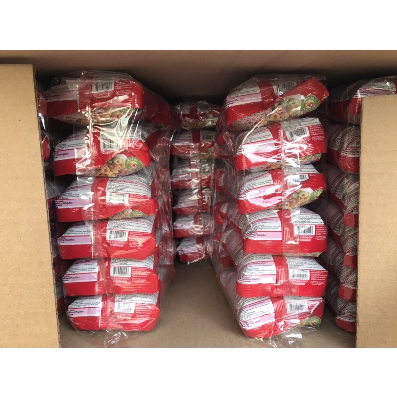 Date 15/11/2023 Combo 12 bịch Ngũ Cốc Ăn Sáng Kellogg's Froot Loops Gói 15G