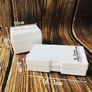 trang trí bánh kem hộp nhựa rút tiền