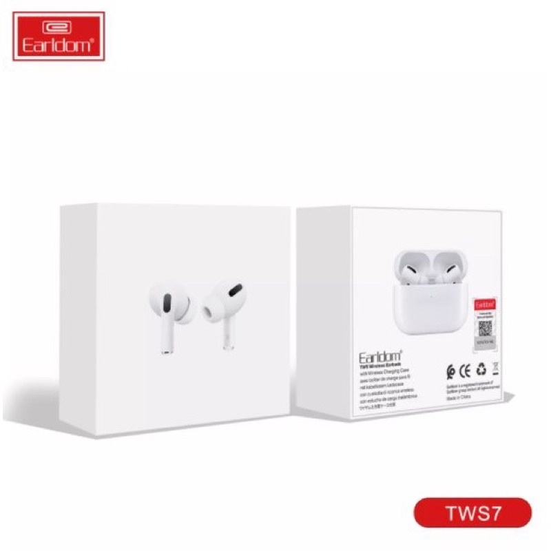 Tai Nghe Bluetooth Không Dây True Wireless Chính Hãng Earldom TWS7 sang trọng tinh tế âm thanh cực hay