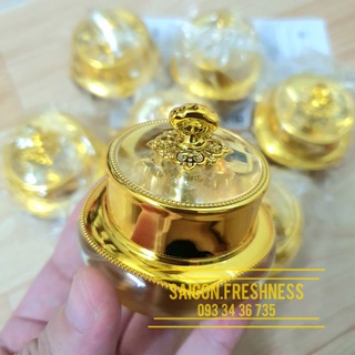 Hủ đựng mỹ phẩm ông vua 15g, hủ kem vàng sang trọng