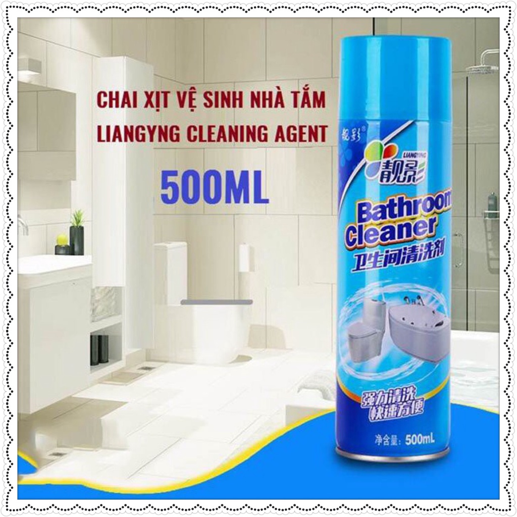 Bình xịt đa năng làm sạch nhà tắm, nhà vệ sinh Bathroom Cleaner 500ml
