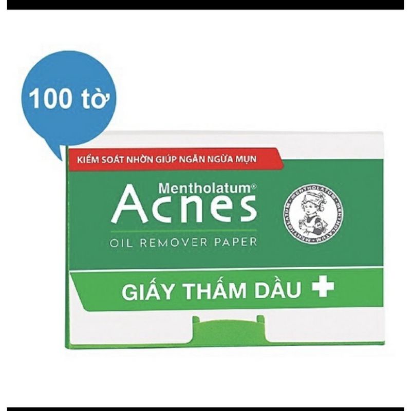 Giấy thấm dầu Acnes 100 tờ