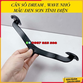 ★ Cần Số Dream, Wave Nhỏ ( Đen tĩnh điện, inox trắng, xi titan) ★