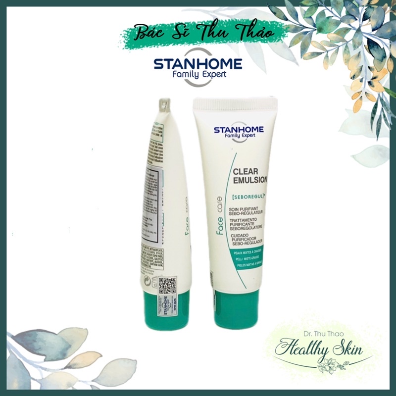 KEM DƯỠNG ẨM CHO DA DẦU MỤN STANHOME FAMILY EXPERT CLEAR EMULSION