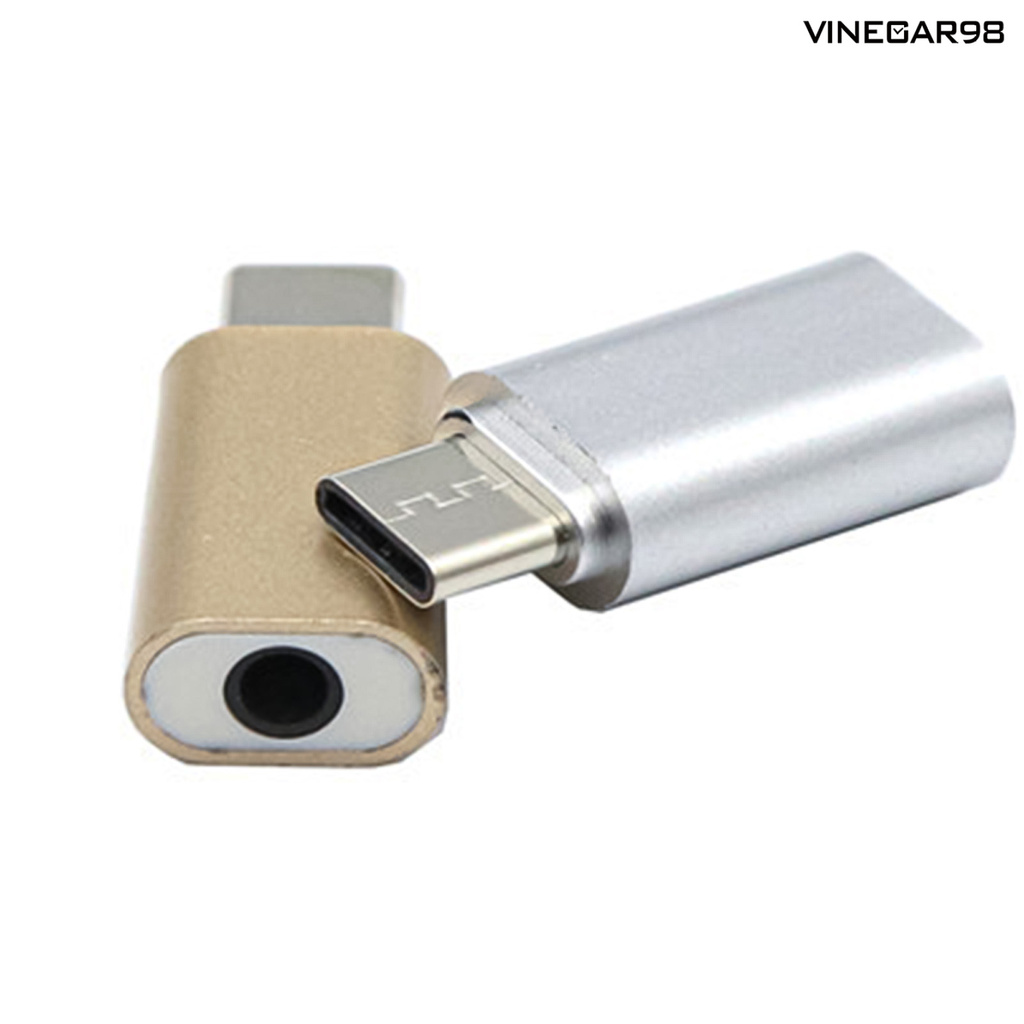 VINE™ Adapter Portable Plug Mini C to Headphone Jack Audio Stereo Converter for Huawei