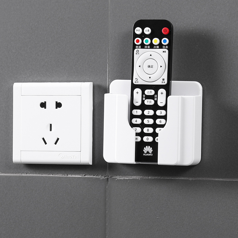 Hộp đựng điều khiển dán tường đơn giản