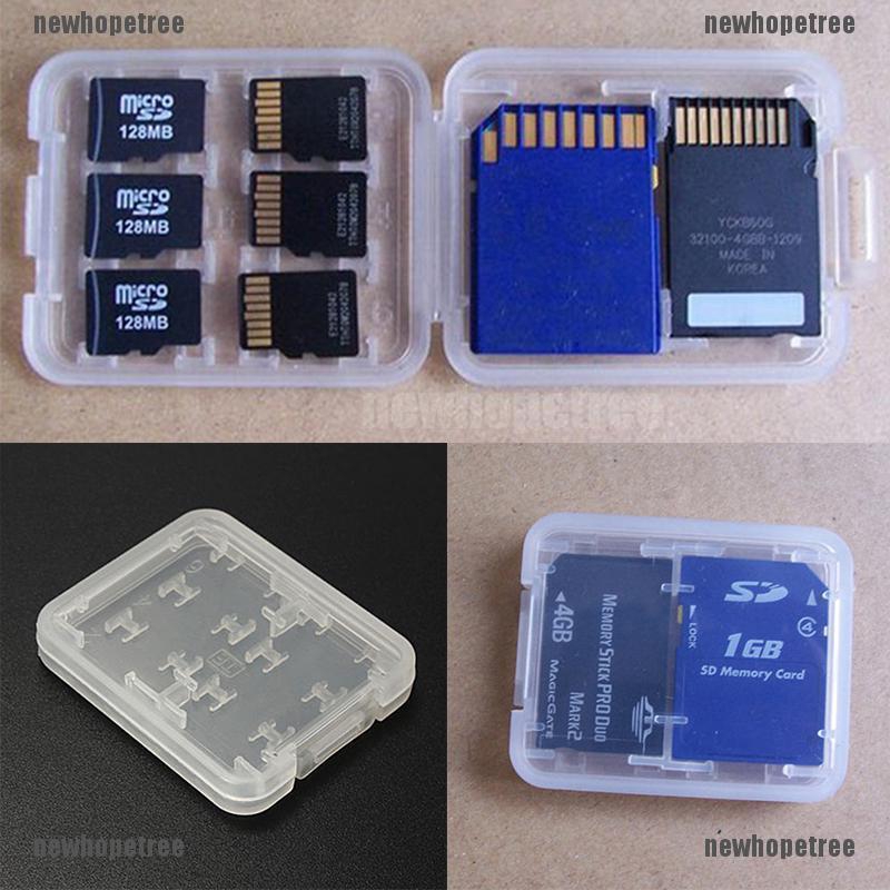 Khay Nhựa Trong Suốt Đựng Thẻ Nhớ SD TF SDHC MSPD (8)