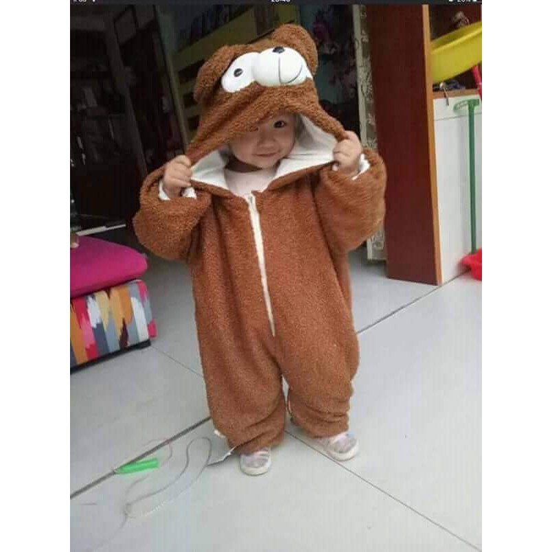 Body Gấu Lông Mềm Mịn Sịn Ủ Ấm Cho Bé Sơ Sinh - Hàng Quảng Châu Loại 1 Cao Cấp