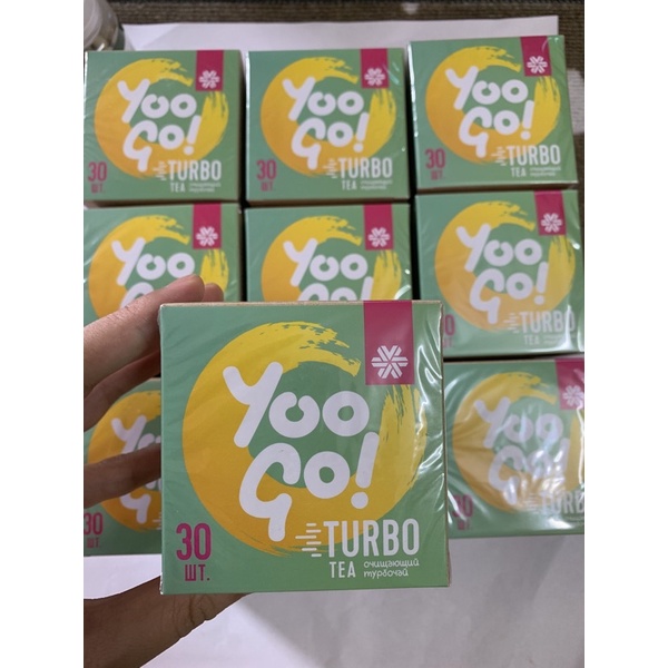 Combo 10 Trà thảo mộc YOO GO Turbo Siberi giảm cân thải độc ruột nhuận thumbnail