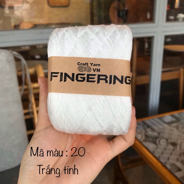 Sợi cotton bóng chập 4 FINGERRING