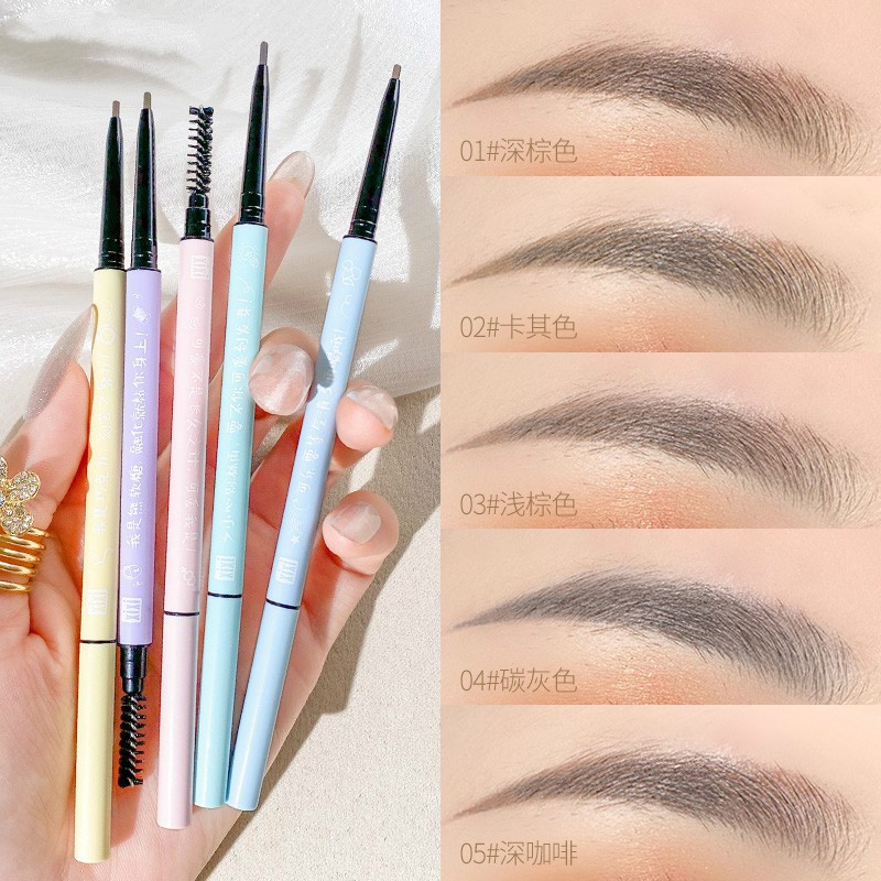 Bút Chì Kẻ Mày Xixi Eyebrow Pencil Kẹo Ngọt