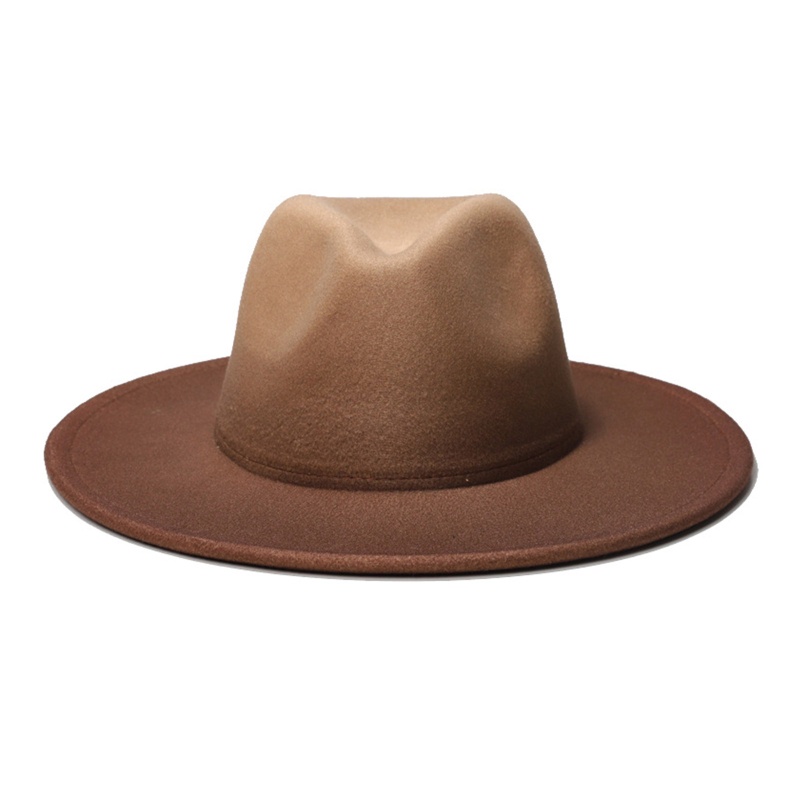 Nón Cao Bồi Rộng Vành Màu Sắc Gradient Dùng Để Hóa Trang