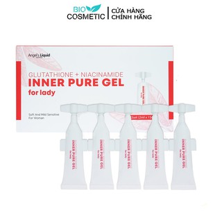 Siêu Tinh Chất Làm Hồng Se Khít Vùng Kín Angel Liquid Glutathione Plus Niacinamide Inner Pure Gel 15 ống (có che tên)