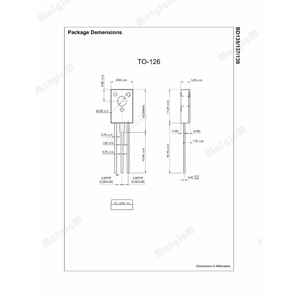 Bộ 50 linh kiện điện tử NPN bd139 to-126 | BigBuy360 - bigbuy360.vn