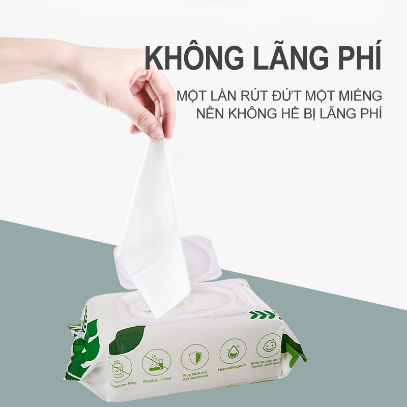 [ân ninh] Khăn ướt dành cho bé đến từ singapre (không mùi,không màu ),80 tờ 1 gói