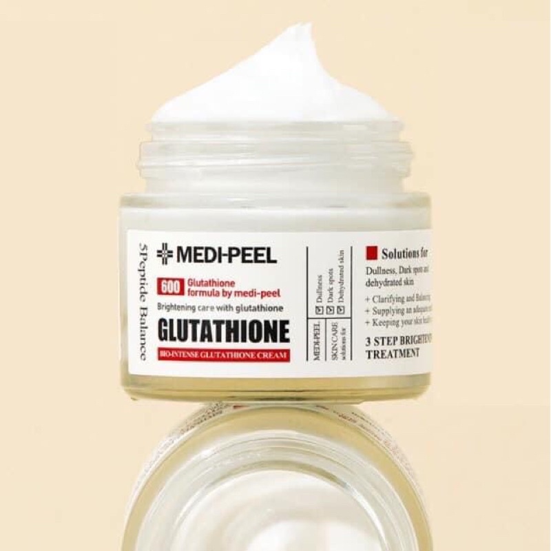 Kem Dưỡng Trắng Và Serum MEDI-PEEL Glutathione 600 White Cream MediPeel sẵn hàng