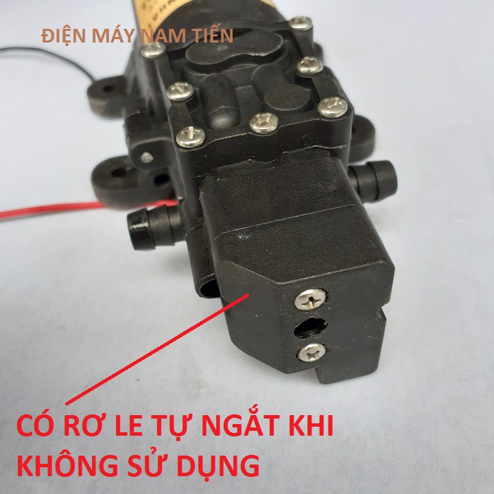 Máy bơm nước 12v áp lực cao - bơm tăng áp 12v